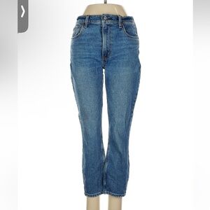 Abercrombie & Fitch High Rise Skinny Blue Jeans
